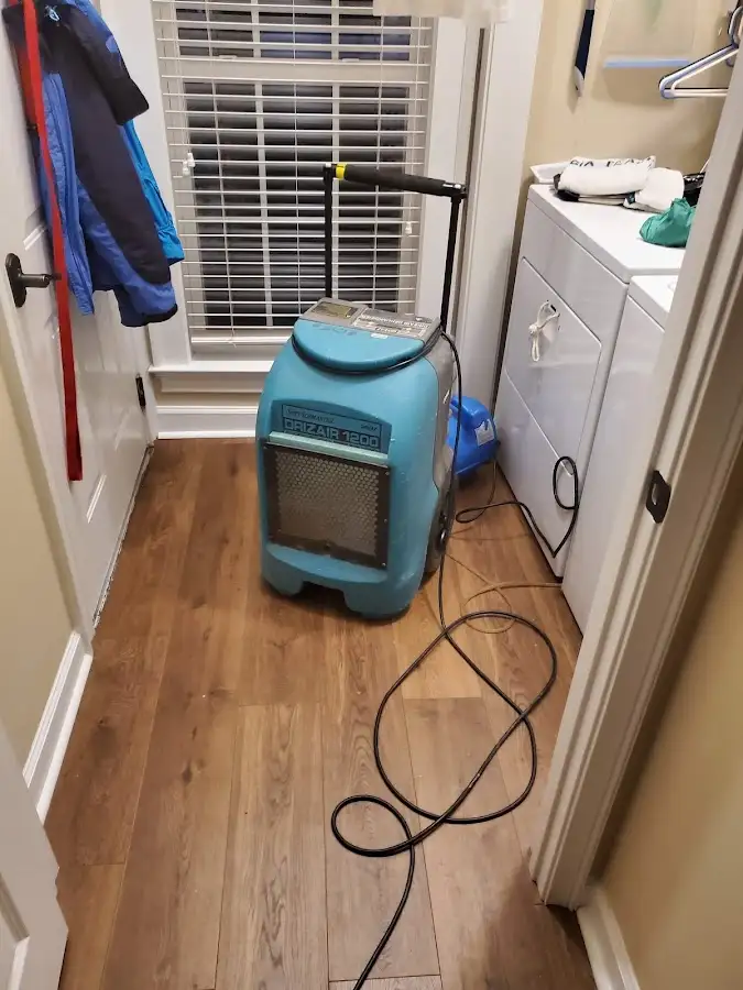 Commercial dehumidifier deployed for Flood Damage Cleanup in Maumee