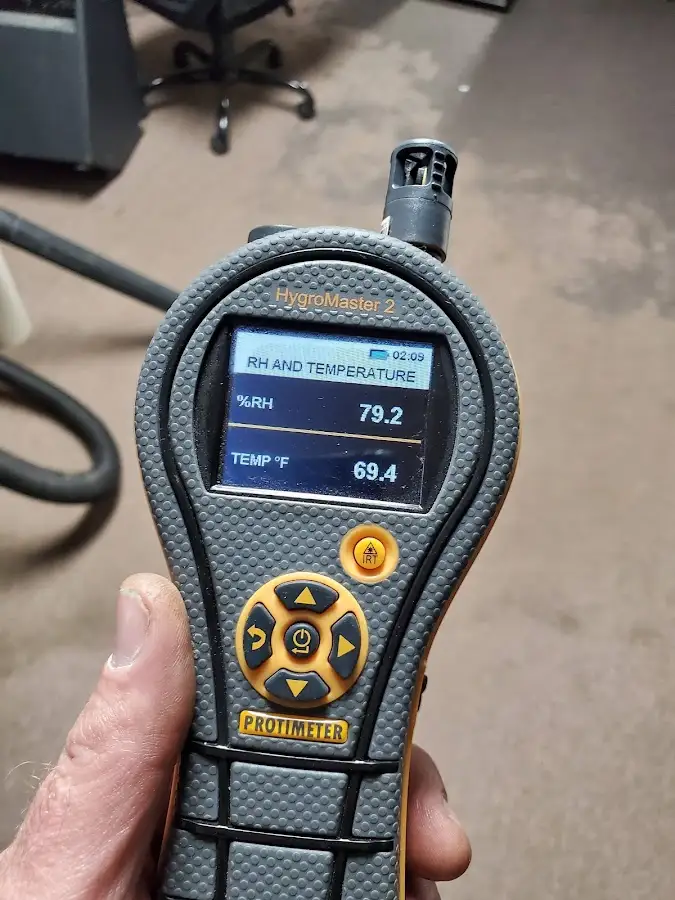 Moisture meter humidity assessment for Mold Remediation & Removal in Maumee
